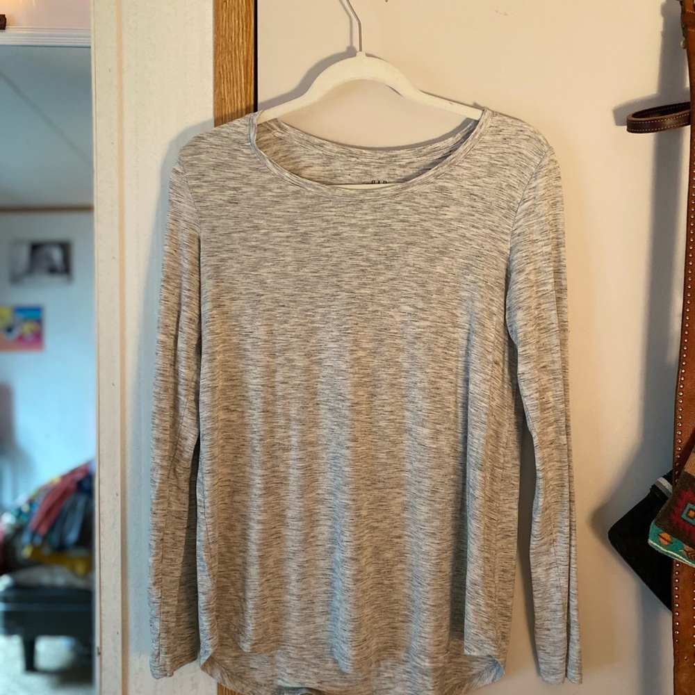 Grey Long Sleeve T-shirt